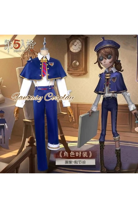 Identity V Painter Edgar Valden Turpentine Cosplay Costume